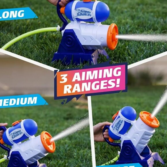 Nerf Super Soaker Grab N Go Stomp Soaker Blasting Machine Outdoor Water Games - Picture 7 of 10